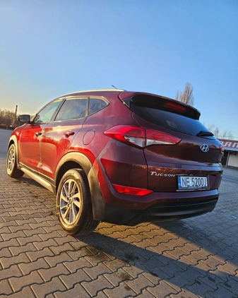 Hyundai Tucson cena 68900 przebieg: 115000, rok produkcji 2017 z Elbląg małe 106